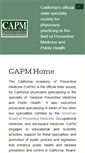 Mobile Screenshot of capreventivemed.org